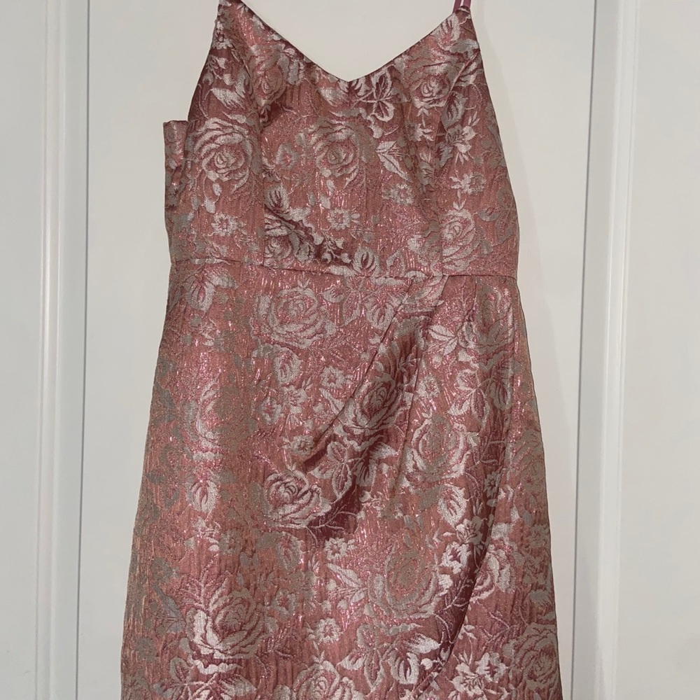 Lulu pink floral dress